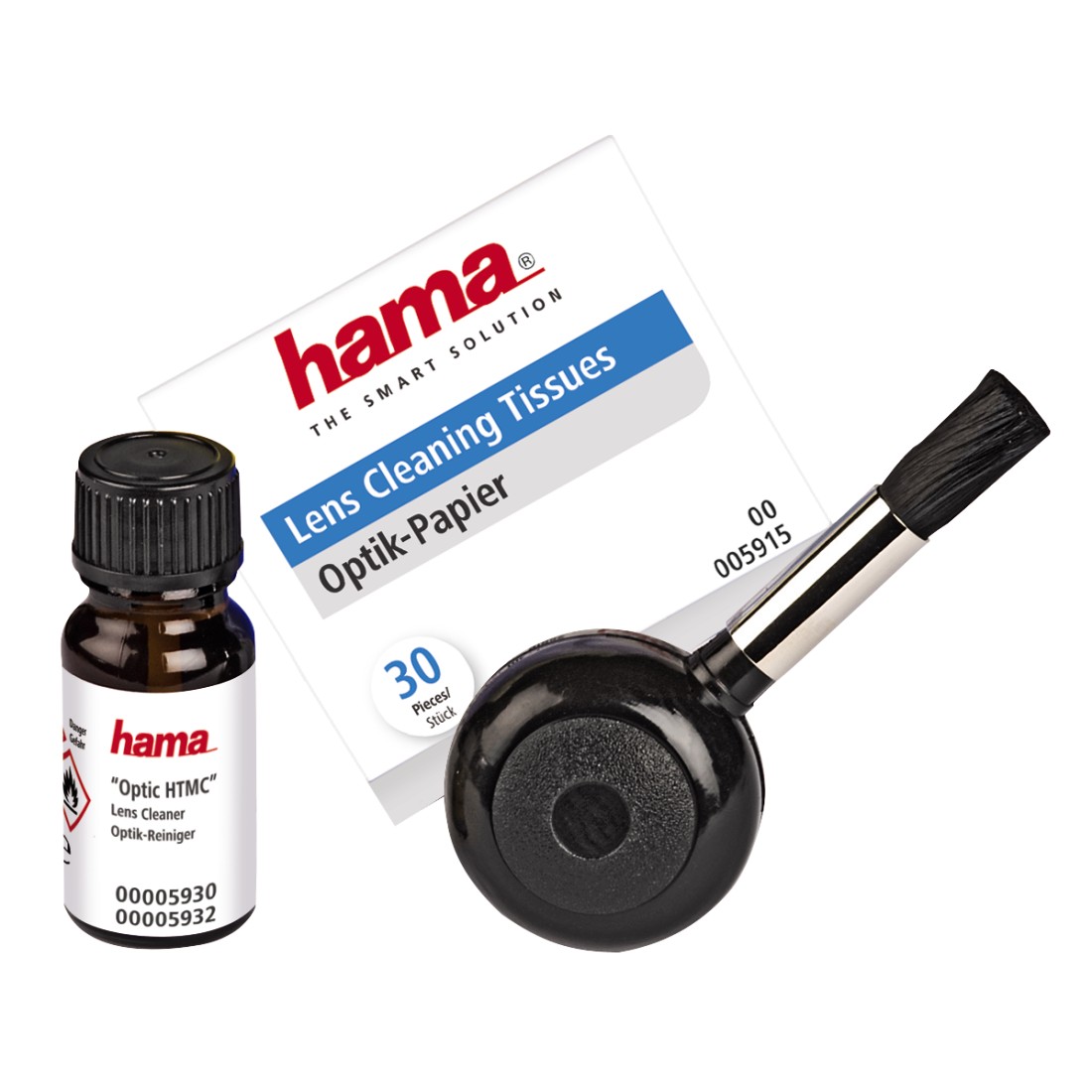 00005932 Hama "Optik HTMC" 3-Piece Cleaning Set | hama.com
