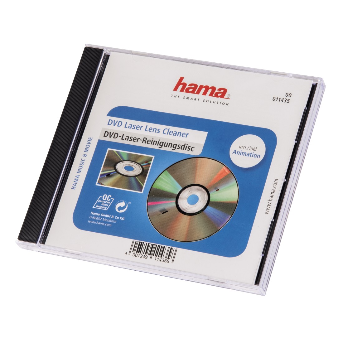 00011435 Hama DVD-Laser-Reinigungsdisk | hama.com
