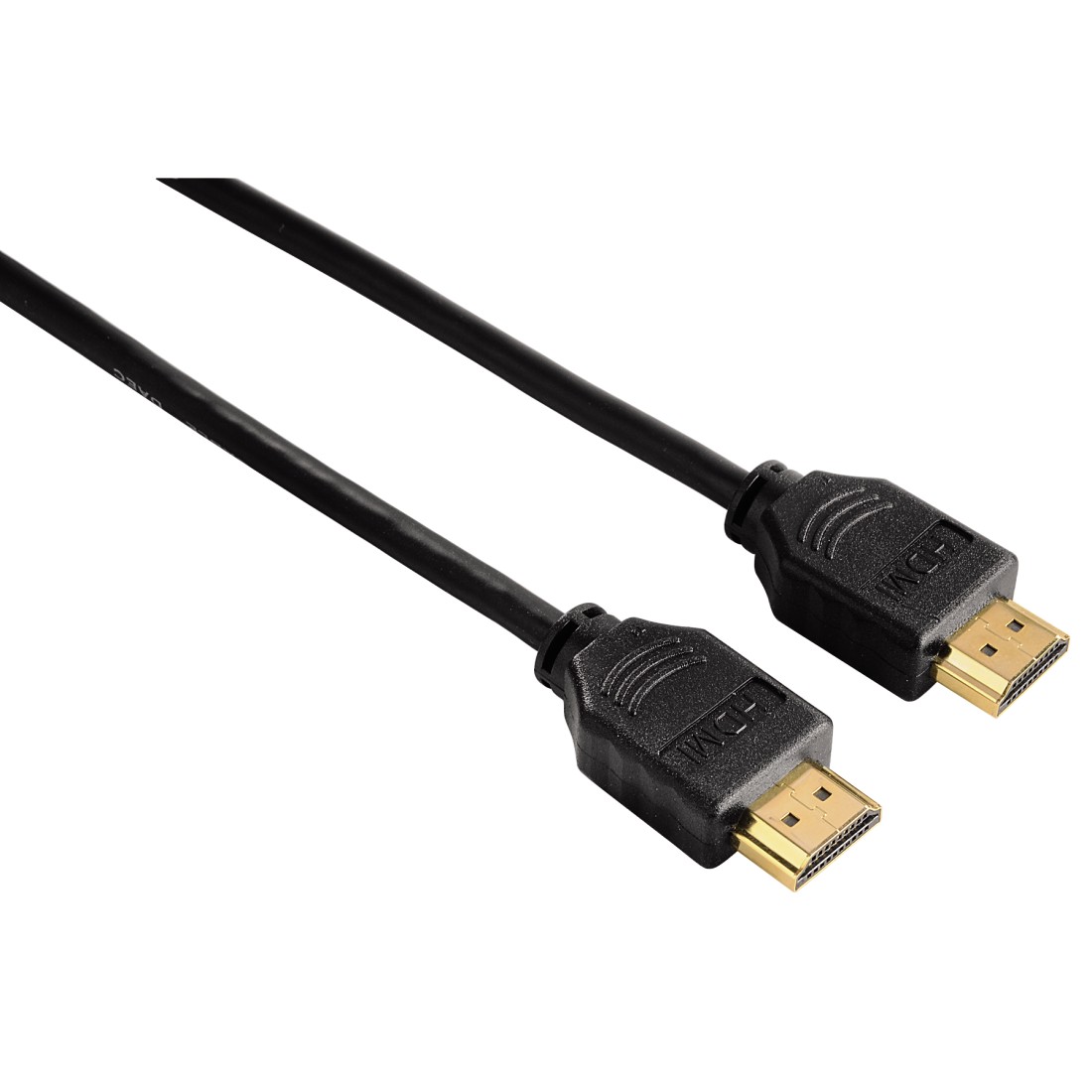 Hama High Speed HDMI™ Cable, plug - plug, Ethernet, gold-plated, 1.5 m