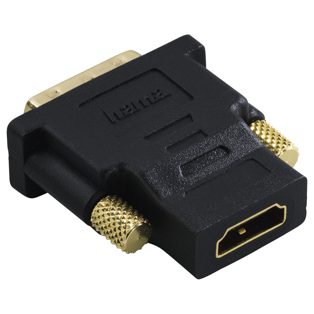 00034035 Hama DVI HDMI™ Adapter, DVI plug - HDMI™ socket, gold-plated,  shielded | hama.com
