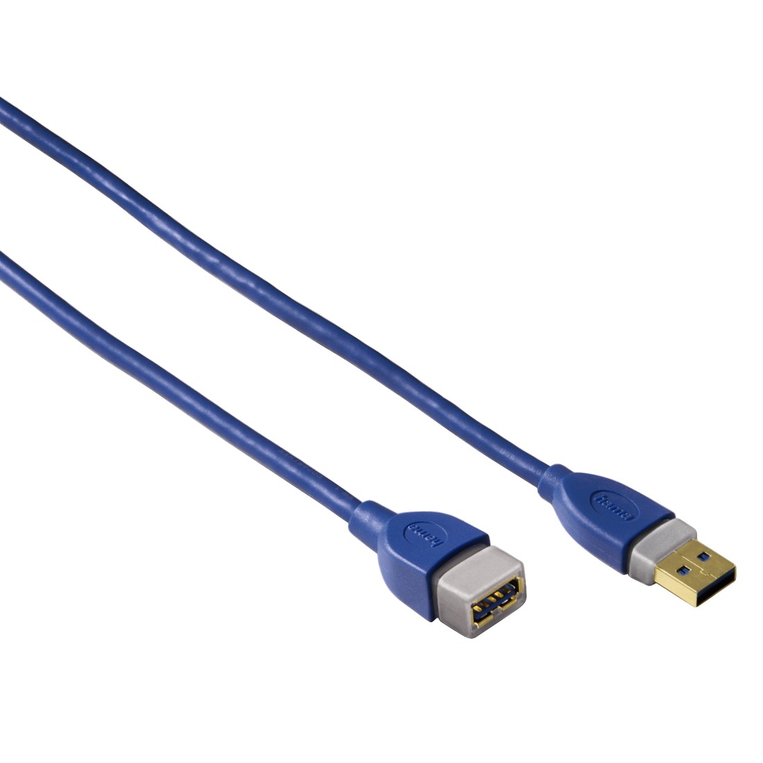00039675 Hama USB 3.0 Extension Cable, gold-plated, double shielded, 3.00 m  | hama.com