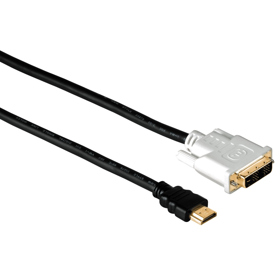 00043074 Hama HDMI™ - DVI/D Connection Cable 2.0 m | hama.com