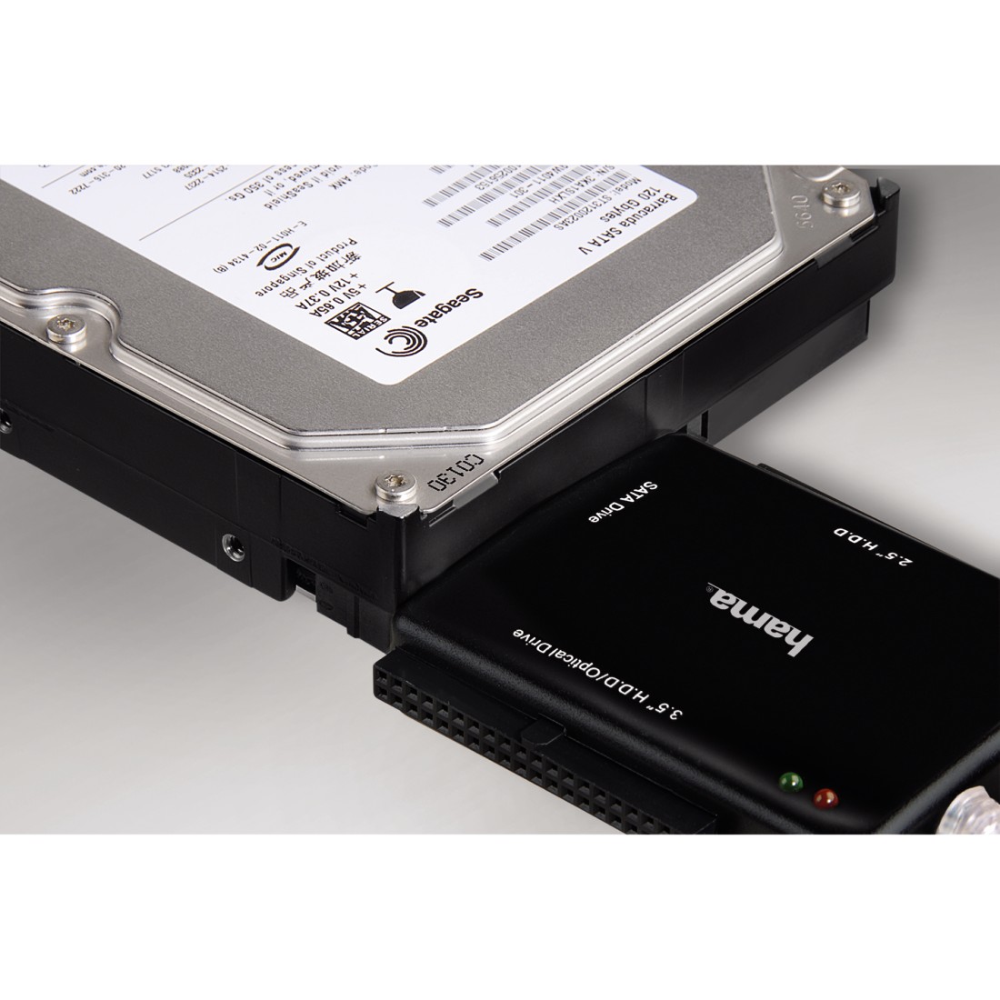 00049219 Hama USB - IDE/SATA Hard Disk Adapter, AA25