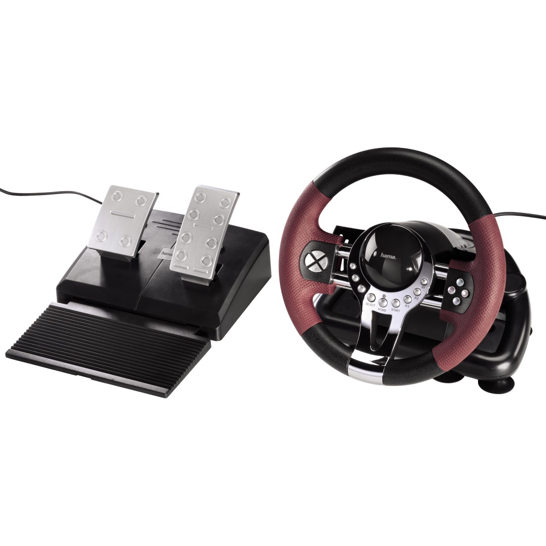 00051845 Hama Thunder V5 Racing Wheel for PS3