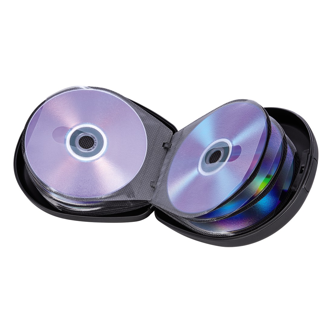 00051339 Hama CD/DVD/Blu-ray Case 24, black | hama.com