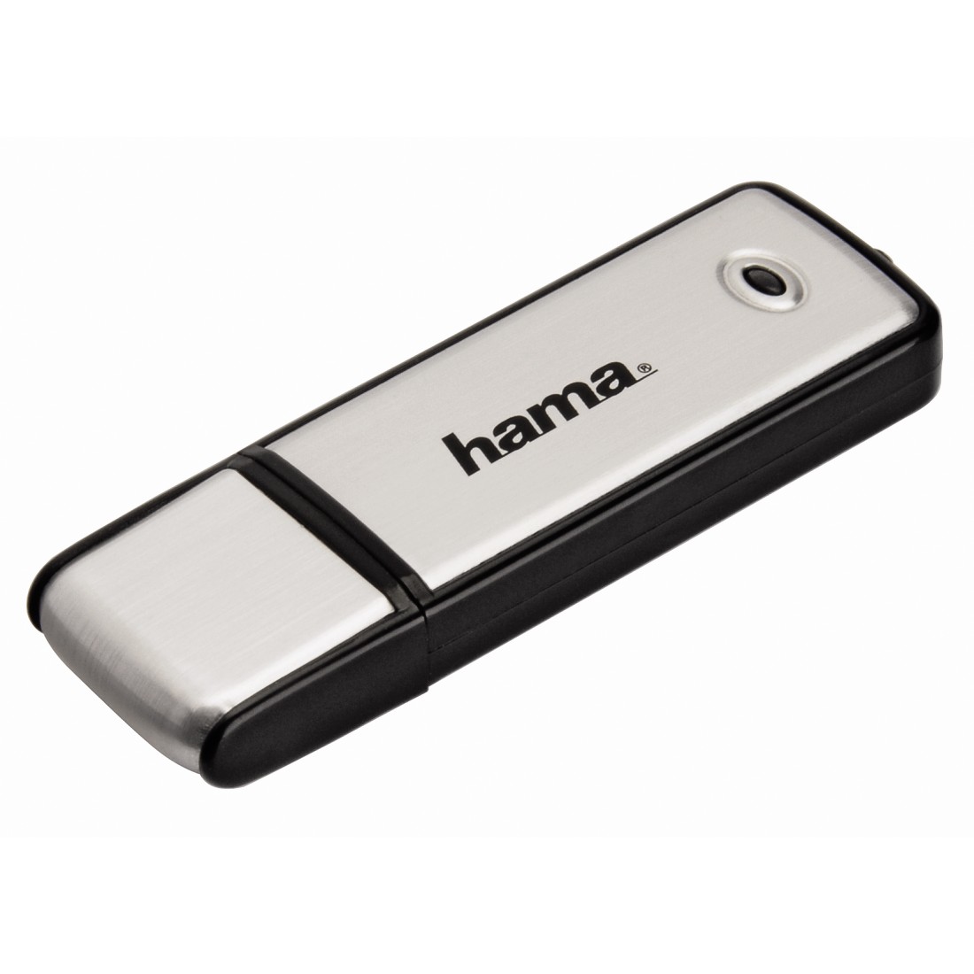00055616 Hama "Fancy" FlashPen, USB 2.0, 4 GB, 10 MB/s, black/silver