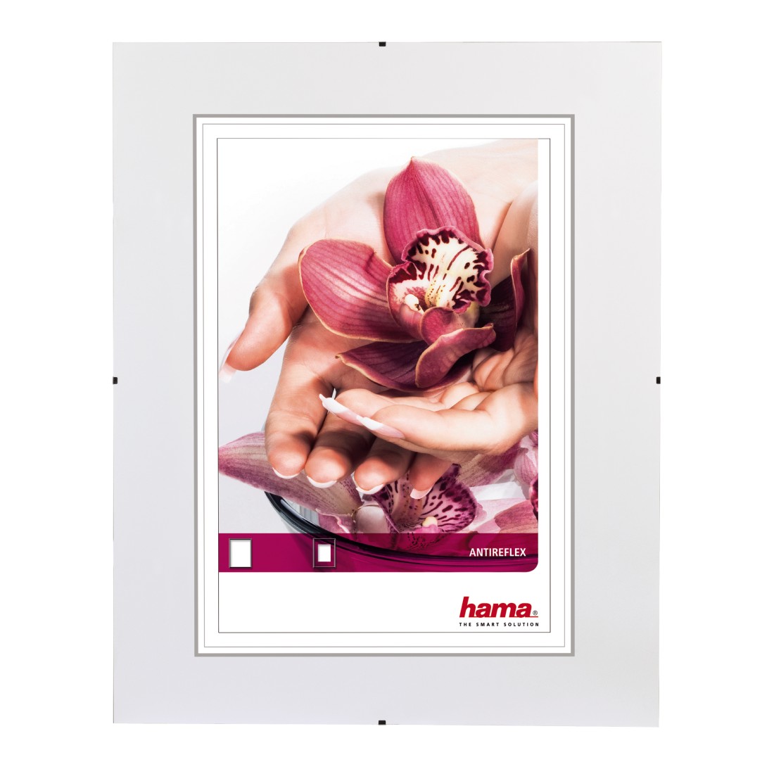 00063150 Hama "Clip-Fix" Frameless Picture Holder, anti-reflective glass, 70  x 100 cm | hama.com
