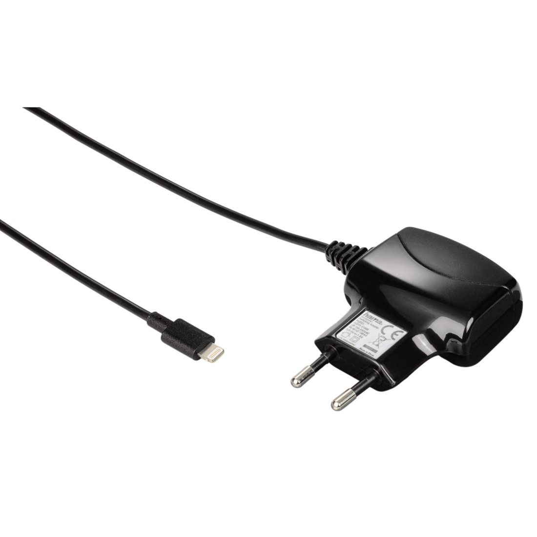 00080835 Hama 230V Travel Charger for Apple iPod nano 7G/touch 5G/iPhone 5,  MFI | hama.com