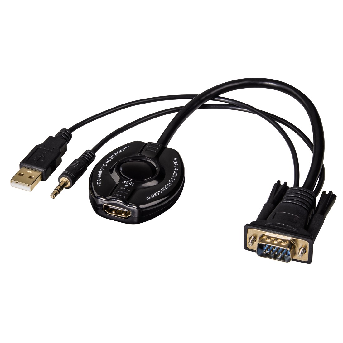 00083216 Hama VGA with Audio Cable to HDMI™ Converter