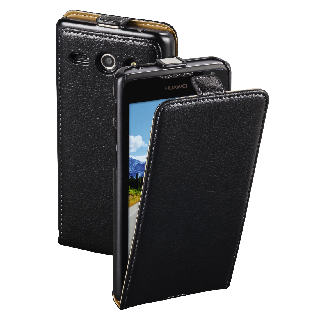00091455 Hama "Smart Case" Flap Case for Huawei Ascend Y530, black