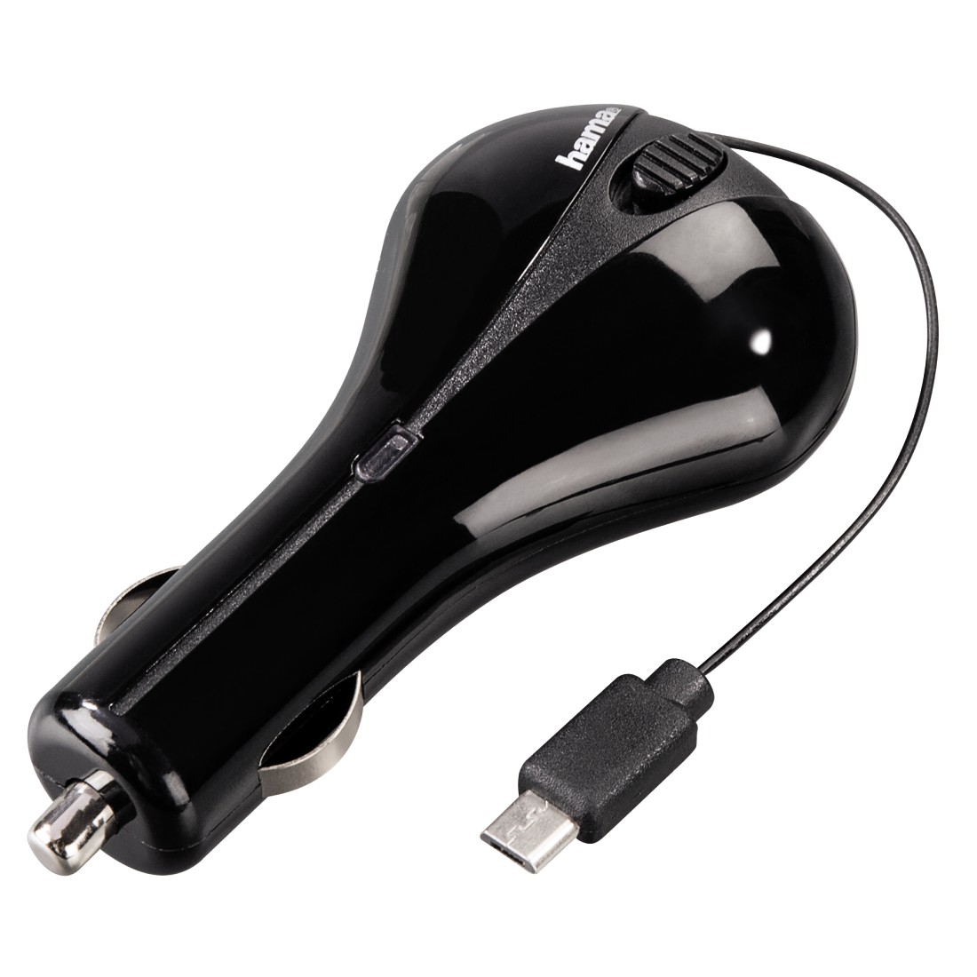 Hama "Roll Up" Vehicle Charging Cable, micro USB