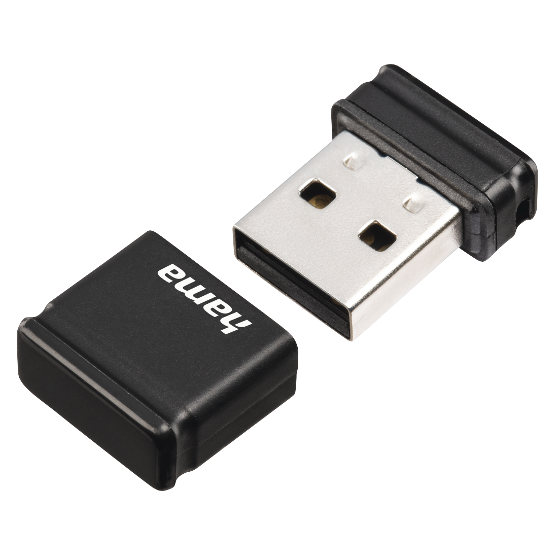 00094169 Hama "Smartly" USB Flash Drive, USB 2.0, 16 GB, 10 MB/s, black