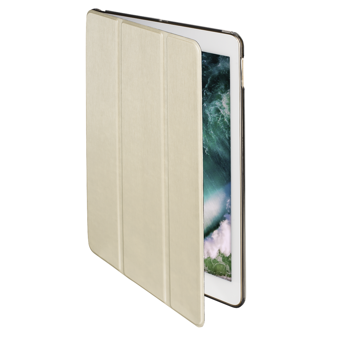 00106462 Hama "Fold Clear" Tablet Case for Apple iPad 9.7 (2017/2018), cream