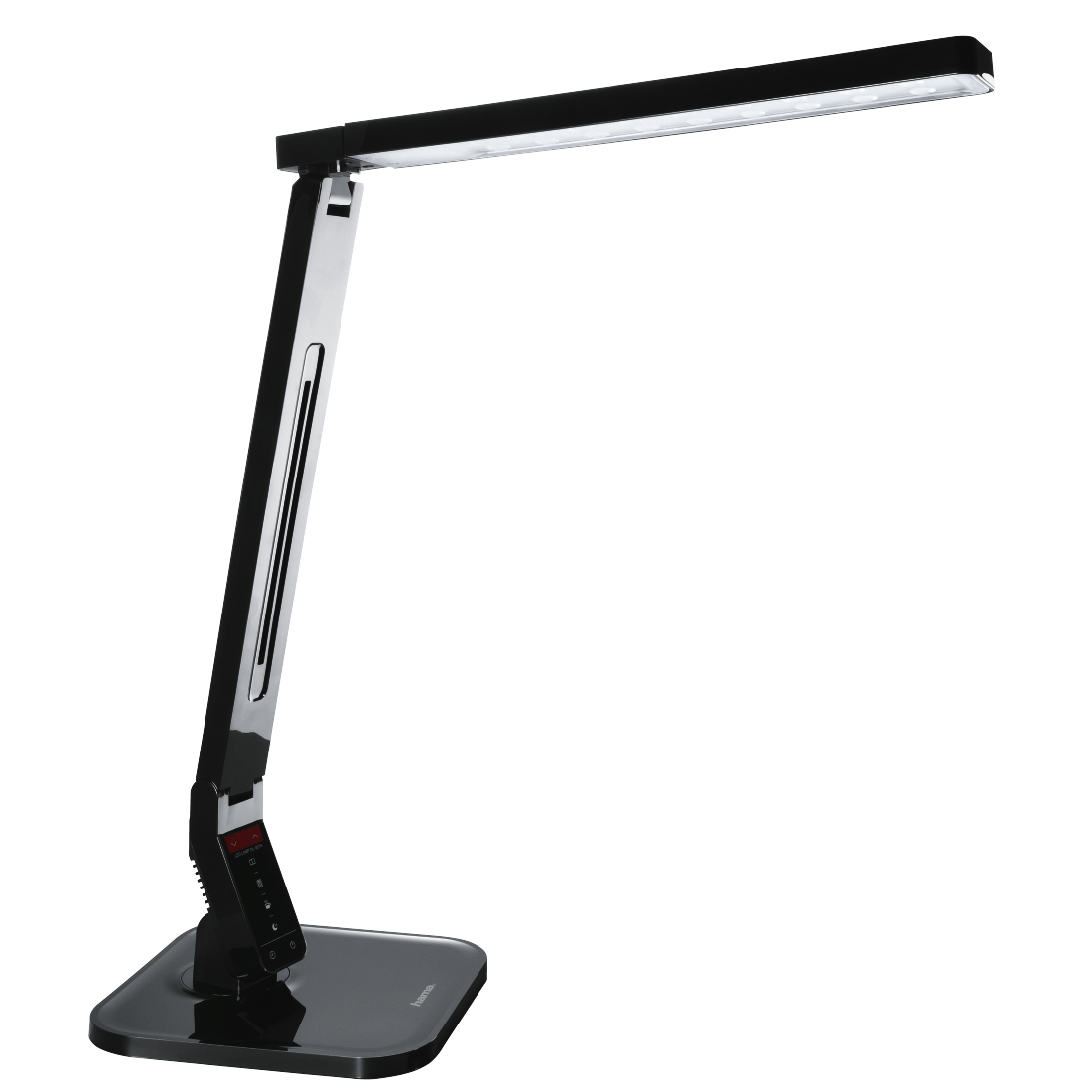 00112297 Hama "SL 95" LED Desk Lamp, 4 light modes/timer, black | hama.com