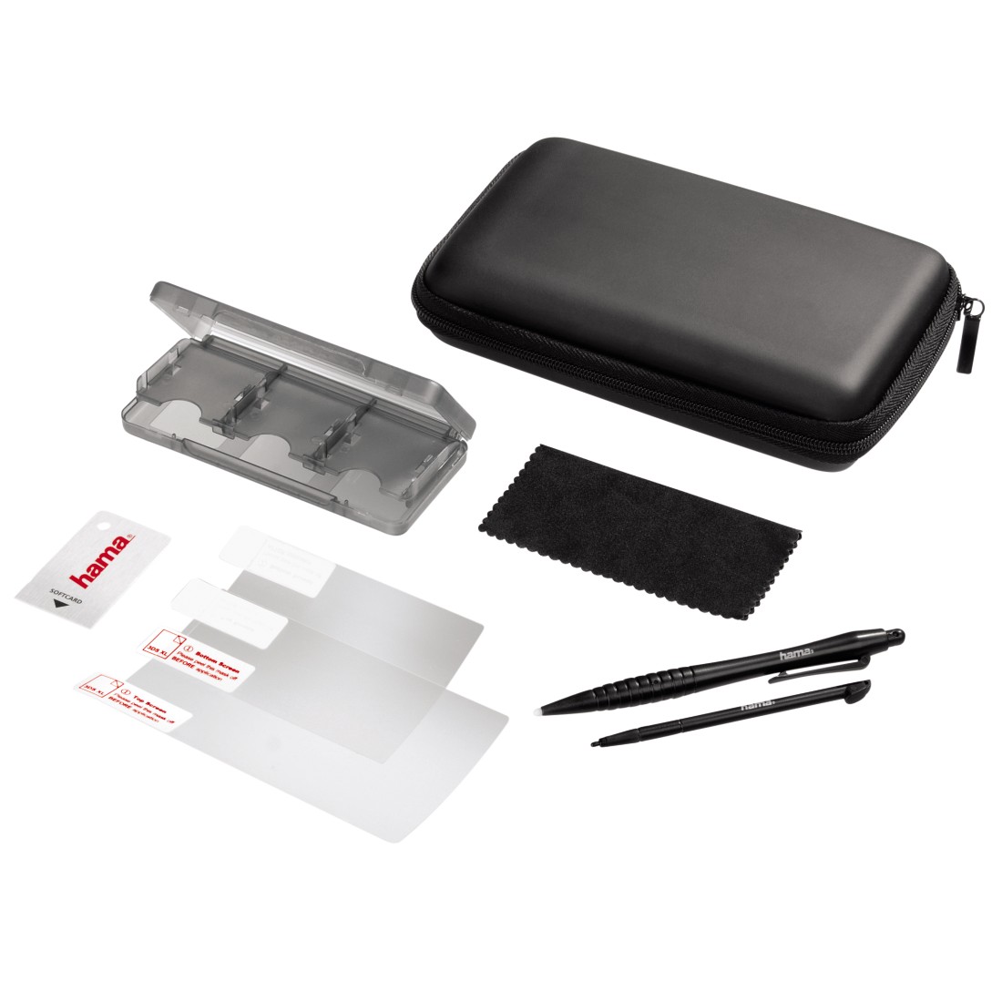 00114190 Hama "8in1" Starter Kit for Nintendo 3DS XL, black