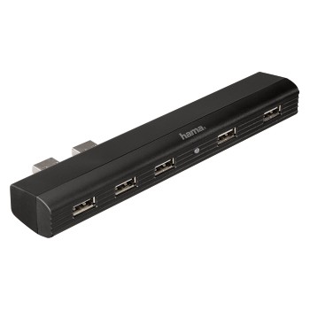 00115430 Hama "V2" 5-Port USB Hub for PS3 Super Slim | hama.com