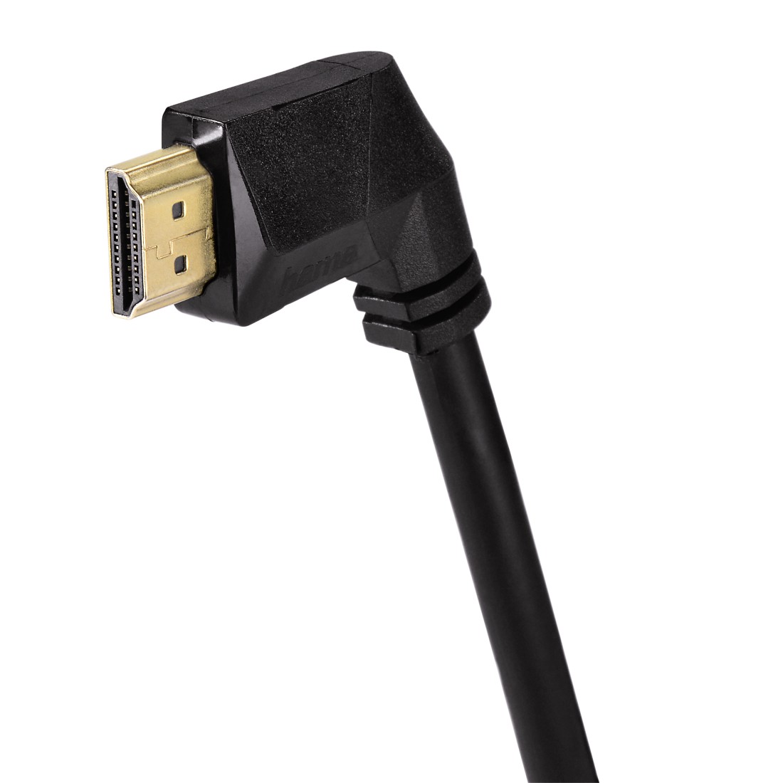 00122115 Hama High Speed HDMI™ Cable, plug - plug, 90°, Ethernet,  gold-plated, 1.5 m