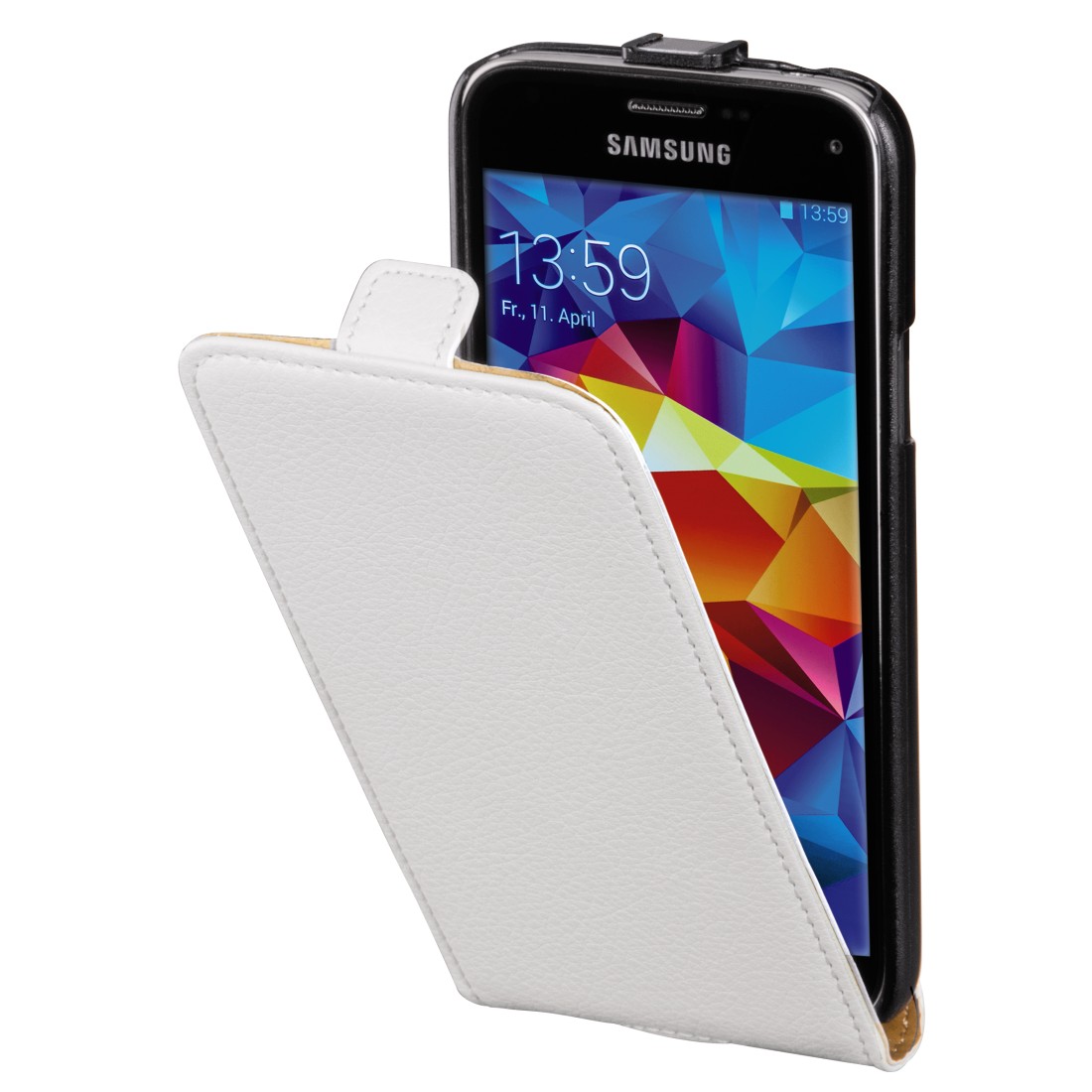 00134119 Hama "Smart Case" Flap Case for Samsung Galaxy S5 mini, white