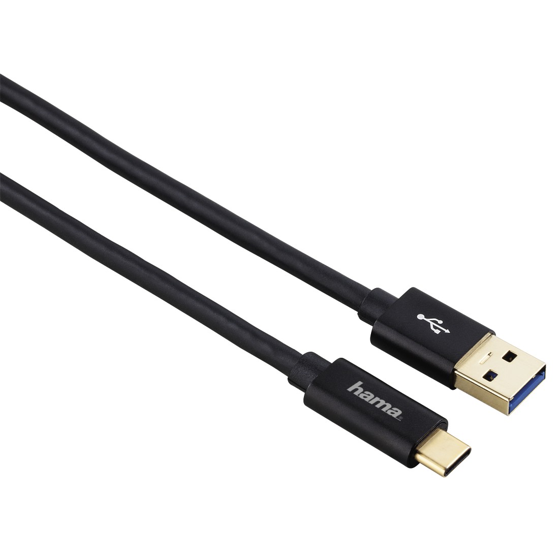 00135715 Hama USB-C Cable, USB 3.1 Gen 2, USB-C Plug – USB-A Plug, 10  Gbit/s, 1.00m