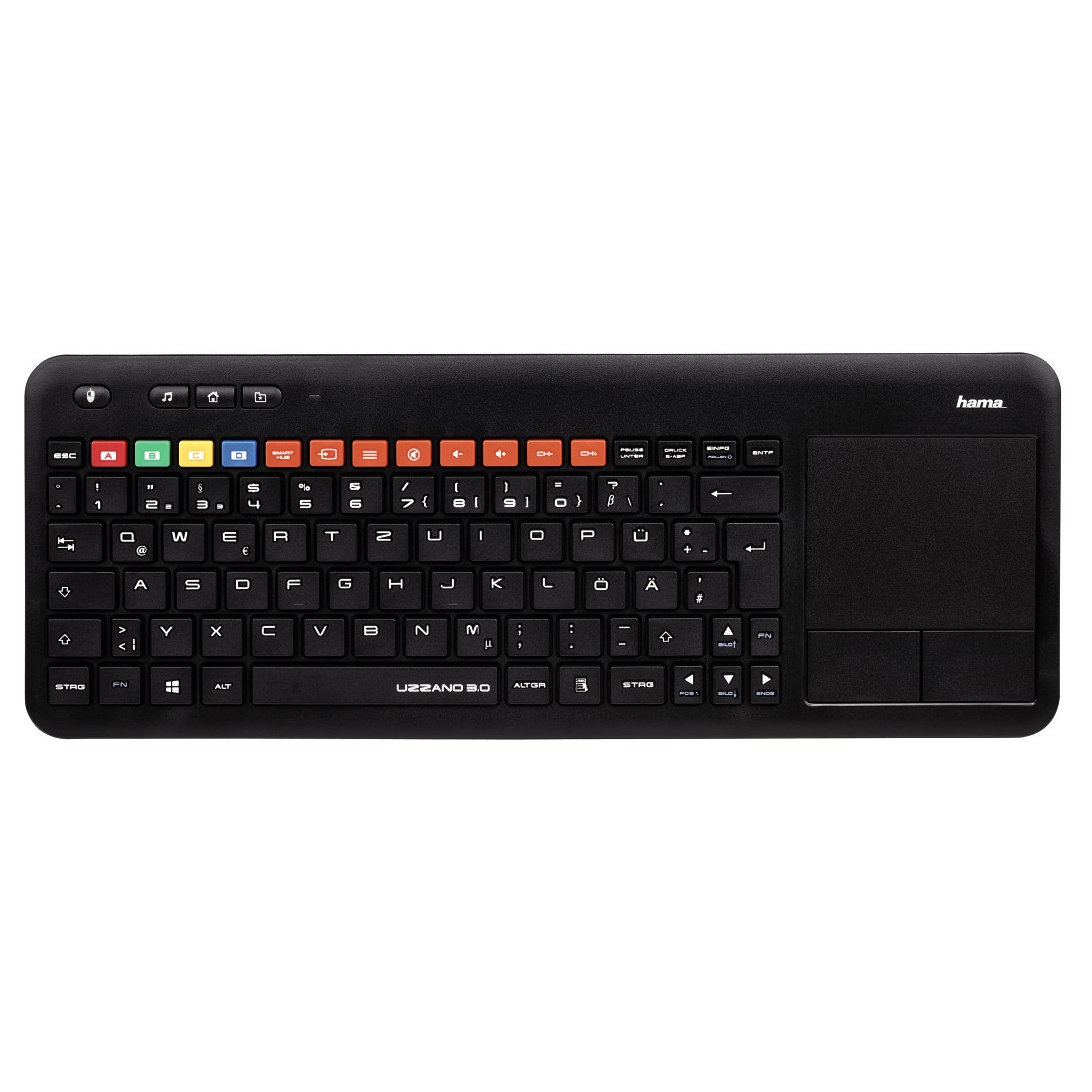 13173090 Hama "Uzzano 3.0" Smart TV Keyboard for Samsung Smart TV