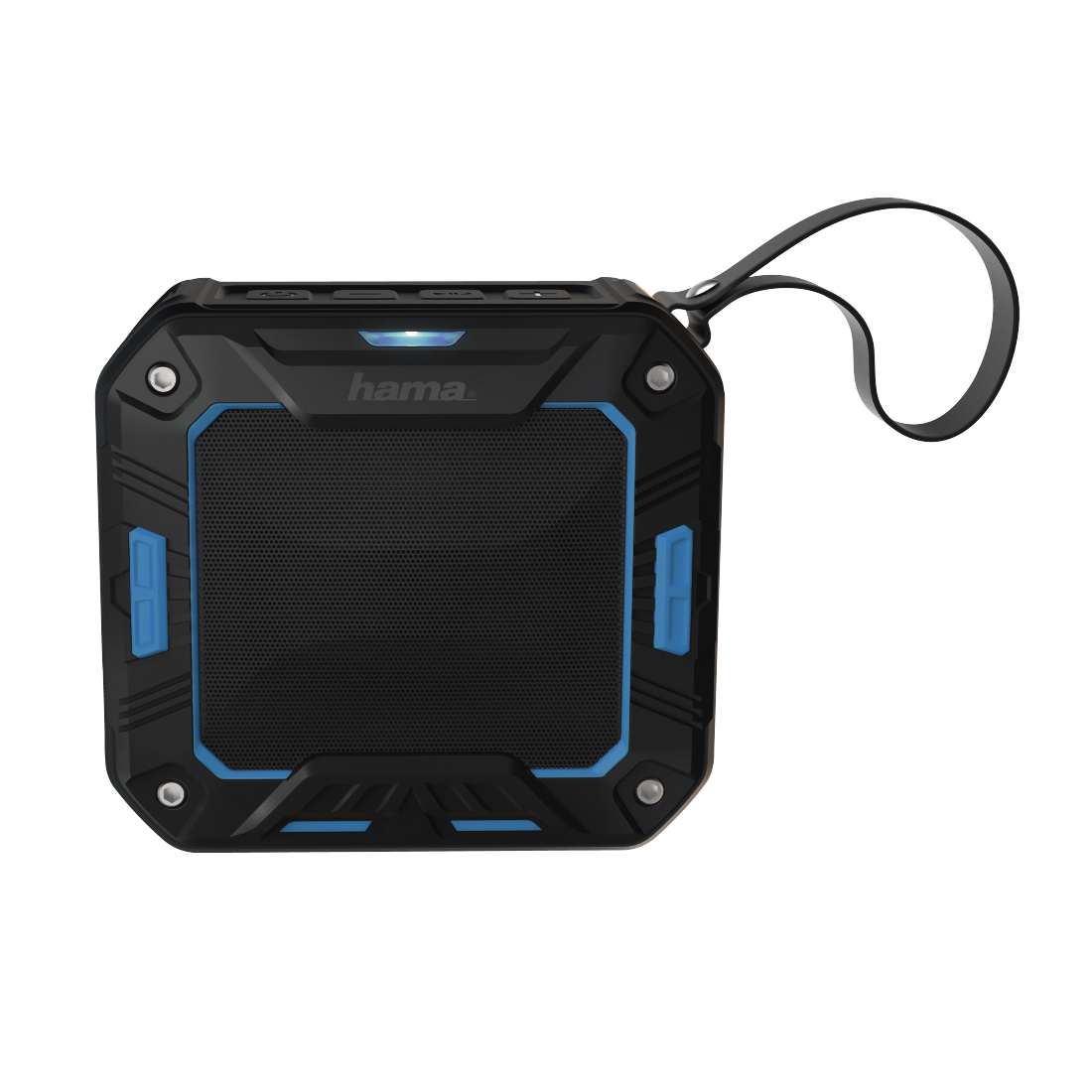 00173108 Hama "Rockman-S" Mobile Bluetooth® Speaker, black/blue | hama.com