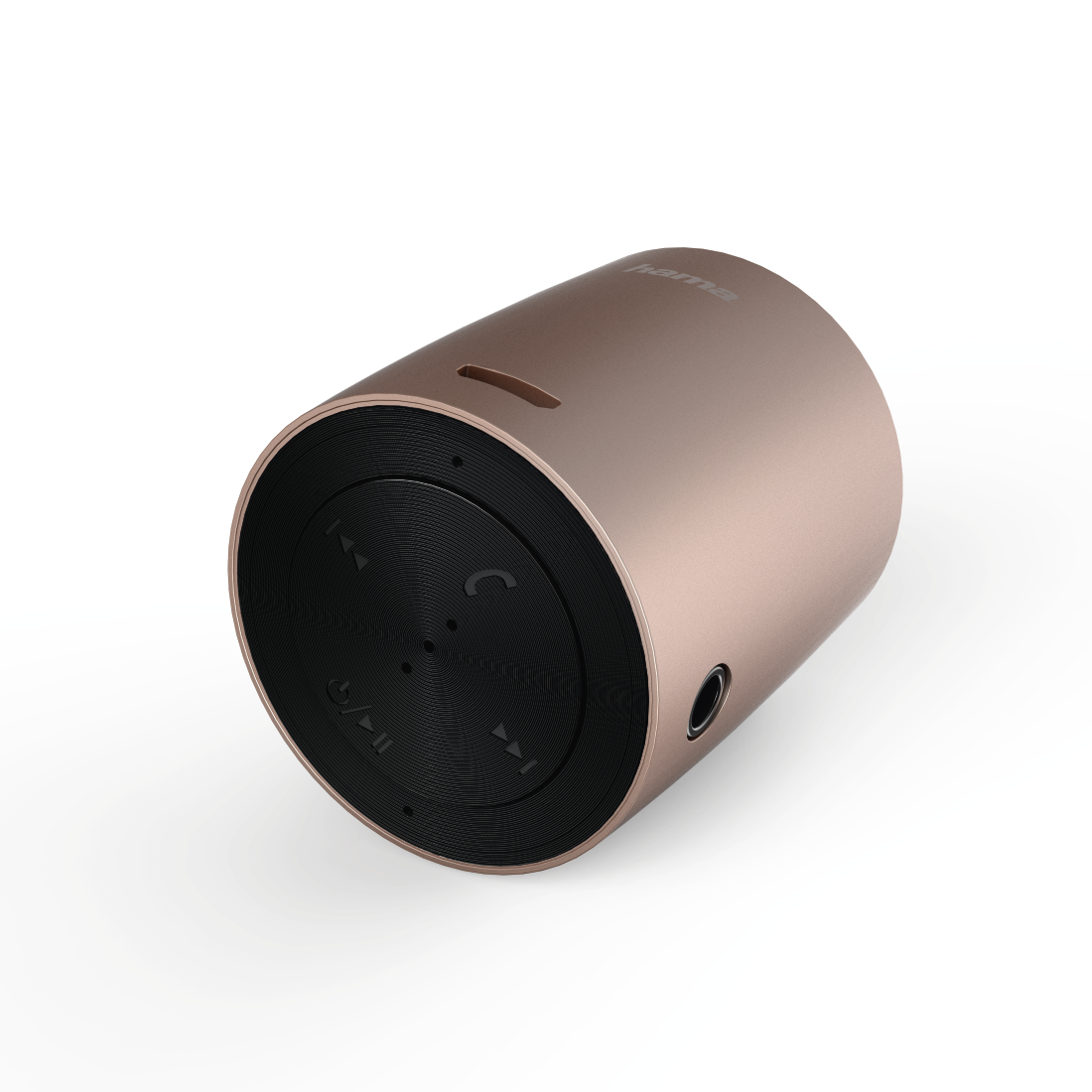 Hama Mobiler Bluetooth®-Lautsprecher "Mini Drum", Rosé