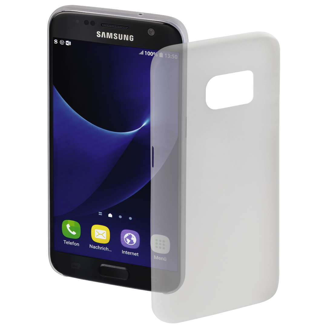 00176707 Hama "Ultra Slim" Cover for Samsung Galaxy S7, white | hama.com