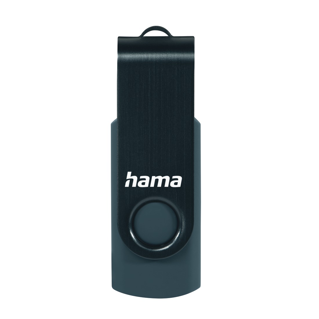 00182464 Hama "Rotate" USB Stick, USB 3.0, 64 GB, 70 MB/s, petrol blue