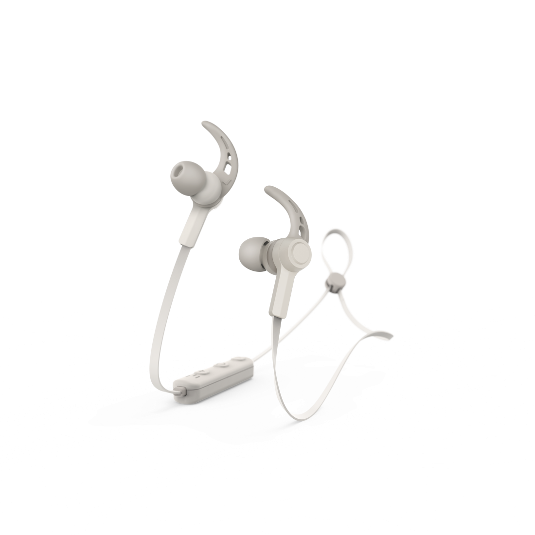 Hama "Connect" Bluetooth® Headphones, In Ear, Micro, Ear Hook, grey
