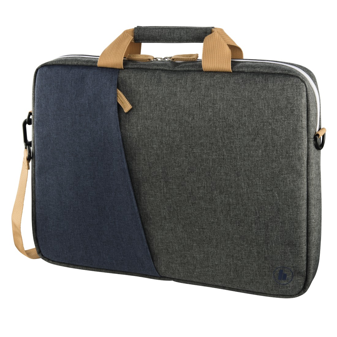 00185609 Hama "Florence" Notebook Bag, up to 34 cm (13.3"), marine blue /  dark grey | hama.com