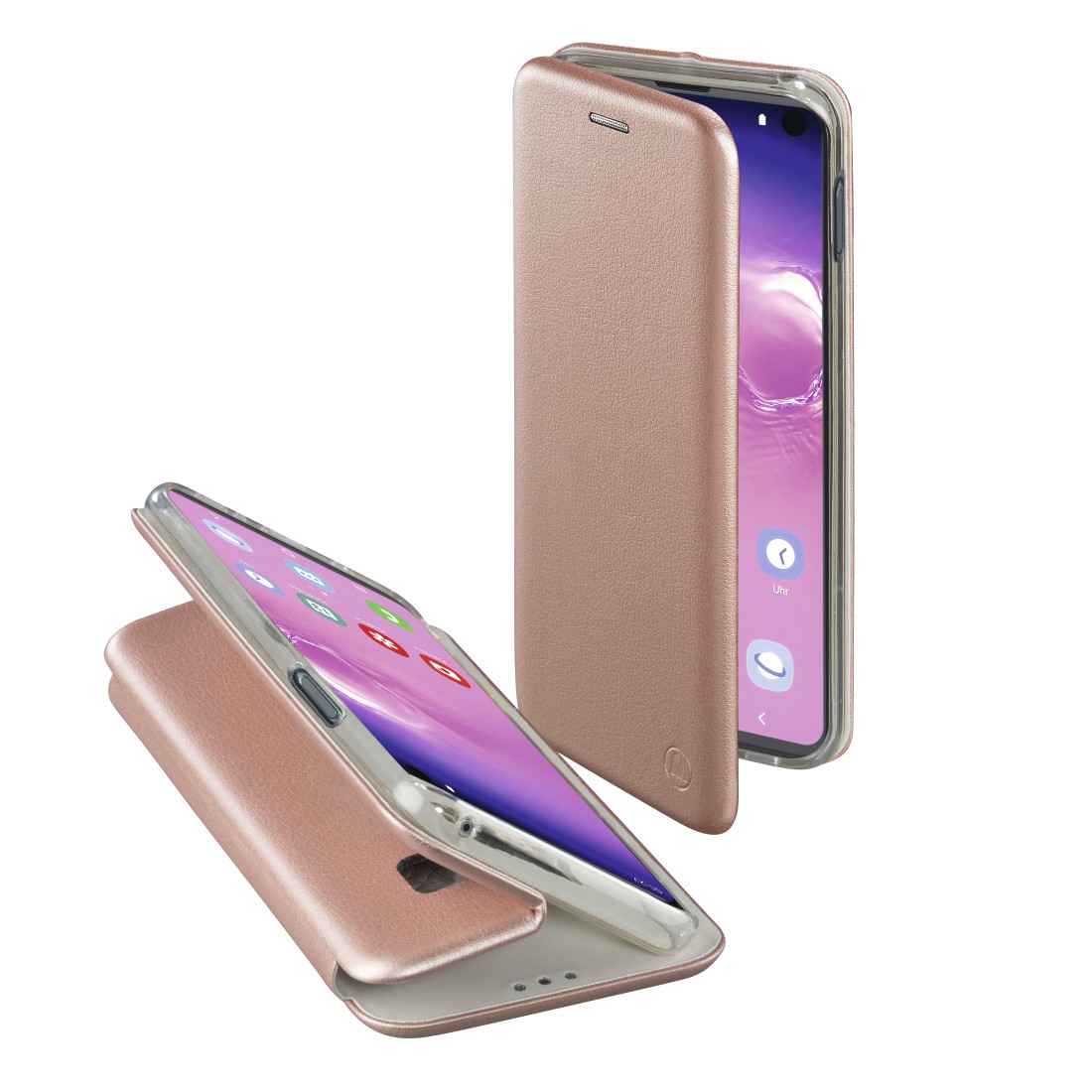00185940 Hama "Curve" Booklet for Samsung Galaxy S10, rose gold