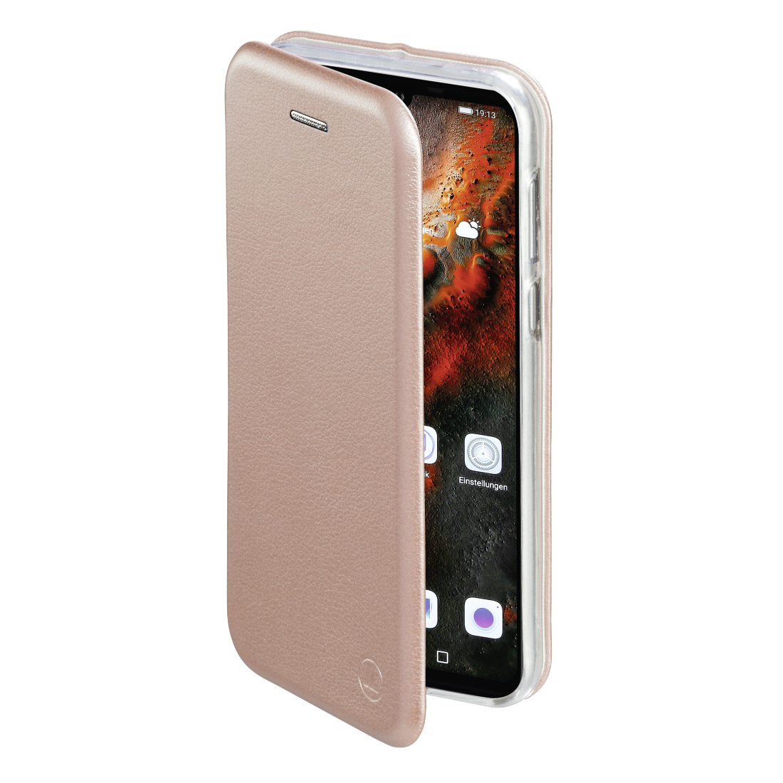 00186696 Hama "Curve" Booklet for Huawei P30 Lite (New Edition), rose gold