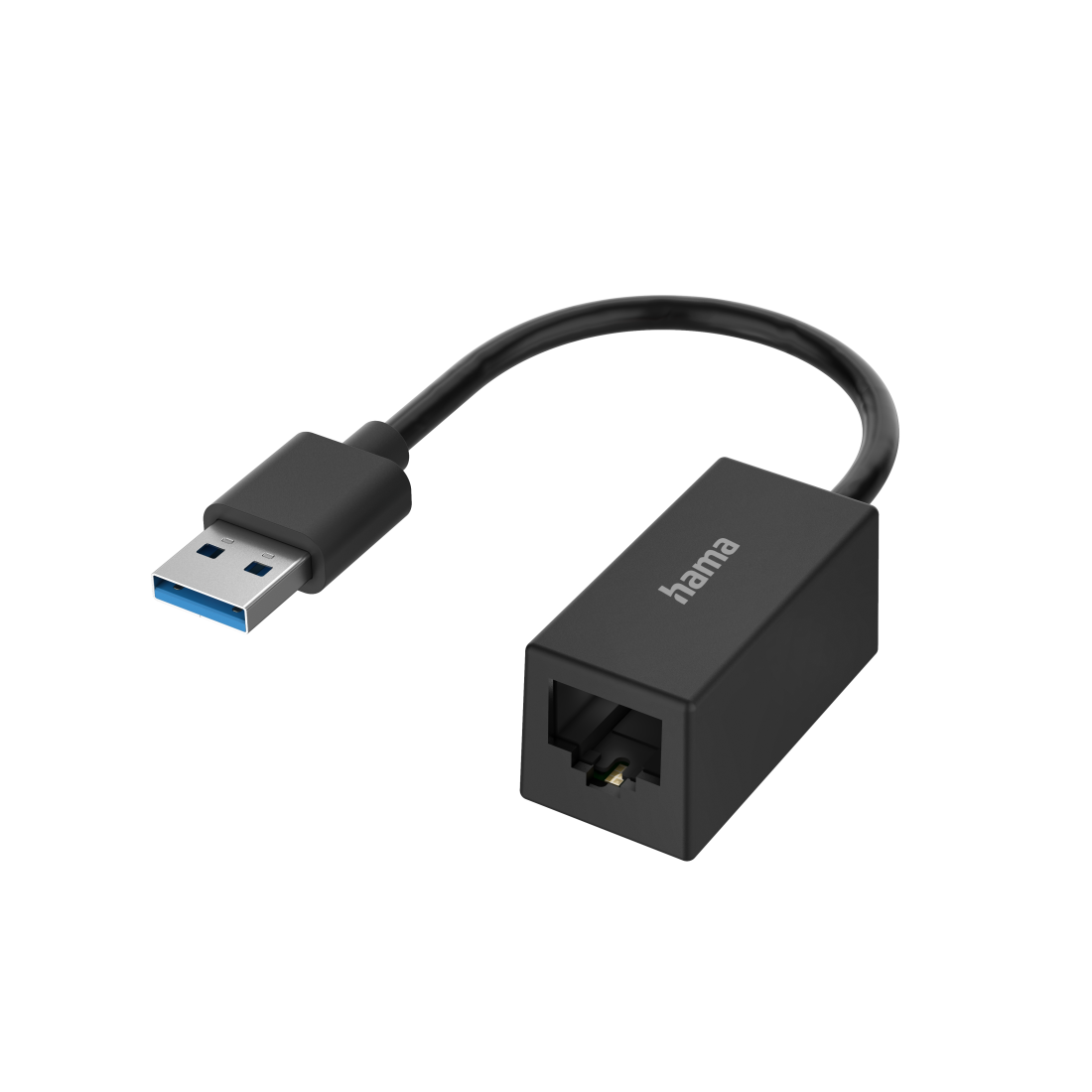00200325 Hama Netzwerk-Adapter, USB-Stecker - LAN/Ethernet-Buchse, Gigabit  Ethernet